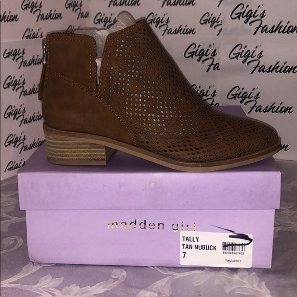 brown Bootie by Madden Girl - Picture 3 of 14